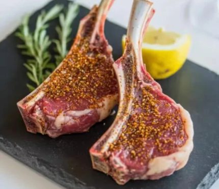 【Buy 2 get 1 FREE】1KG – Inner Mongolian Baby Lamb Tomahawks | Thick, Tender & Milky-Fresh★Shipping from San Juan, next day delivery ensuring freshness