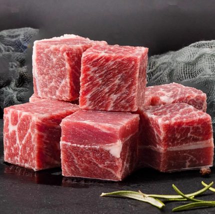 【Buy 2 Get 1 FREE】🥩 1KG-Aussie Grain-Fed Beef Cubes★Shipping fromSan Juan, next day delivery ensuring freshness